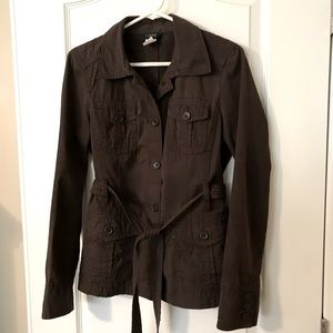 J.Crew belted wrap around utility jacket. Sz. S.